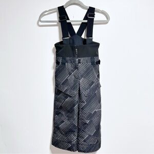 Obermeyer Warp Insulated Ski Bib Snow Pants Youth Size 4 Kids Little Boys Black